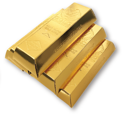 金塊ティッシュ