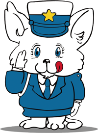 新潟県交通安全 マスコット ルルちゃん