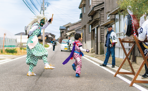 五穀豊穣を祈る「鬼太鼓」